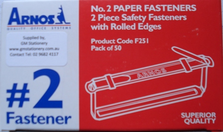 Arnos Fasteners Paper Binders